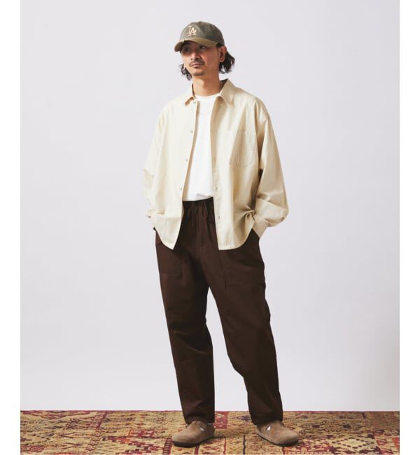 JOURNAL STANDARD relume「JAMES FABRIC / ジェームスファブリック ガーメントダイ コットン シャツ」|シャツ・ブラウス|