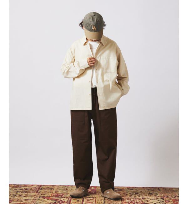 JOURNAL STANDARD relume「JAMES FABRIC / ジェームスファブリック ガーメントダイ コットン シャツ」|シャツ・ブラウス|