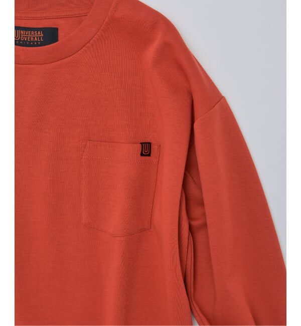 JOURNAL STANDARD relume「UNIVERSAL OVERALL / ユニバーサル オーバーオール 別注 ポンチ ロンT」|Tシャツ・カットソー|