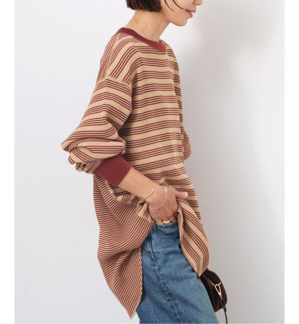 JOURNAL STANDARD relume「【MILLER/ミラー】 Waffleプルオーバー」|Tシャツ・カットソー|ボルドー