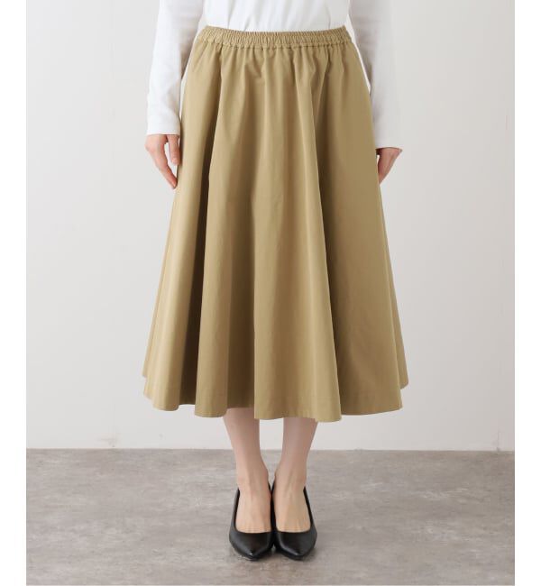 JOURNAL STANDARD relume「チノギャザーミディスカート」|スカート|