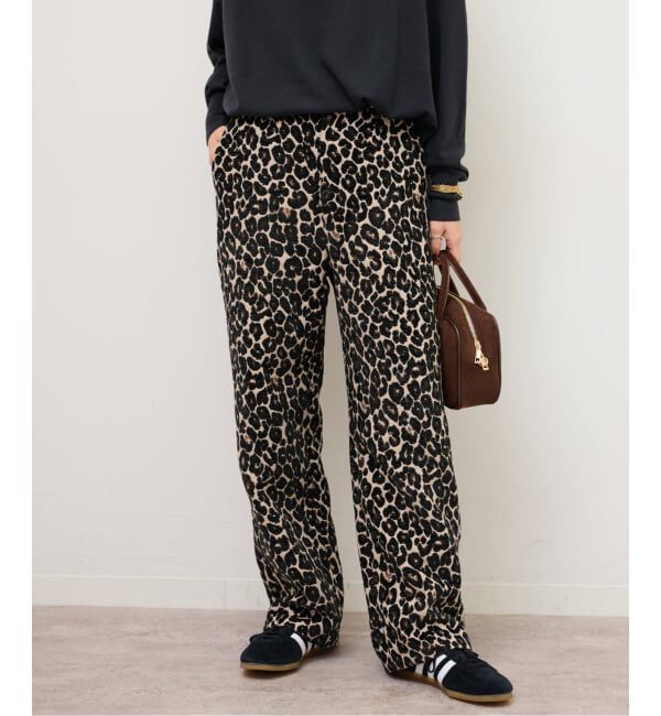 JOURNAL STANDARD relume「レオパードジャガードパンツ」|その他|ベージュ