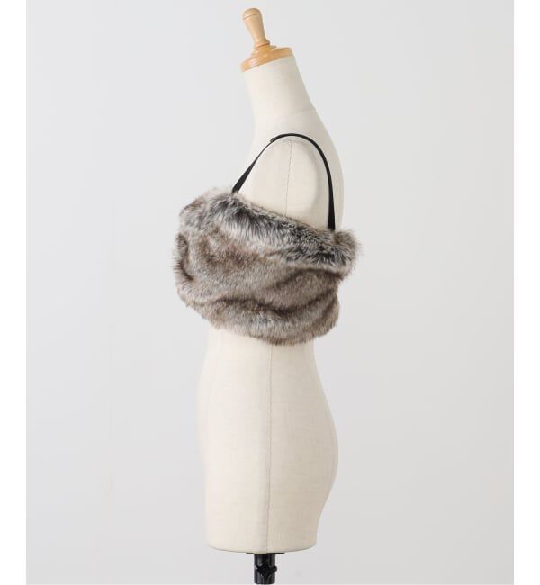 journal standard L'essage「【FUMIE TANAKA(フミエタナカ)】animal far bustier：ビスチェ」|その他|