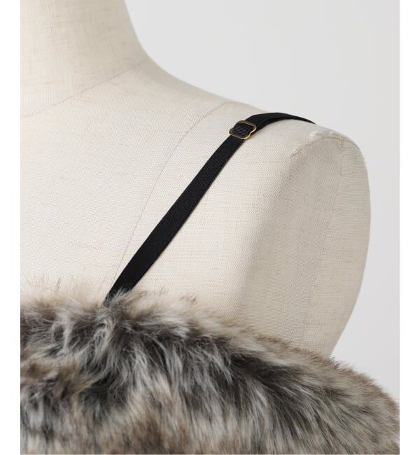 journal standard L'essage「【FUMIE TANAKA(フミエタナカ)】animal far bustier：ビスチェ」|その他|