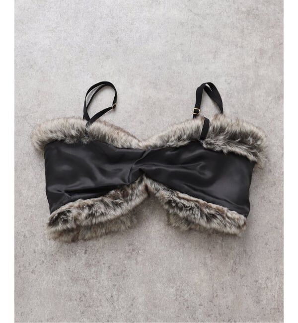 journal standard L'essage「【FUMIE TANAKA(フミエタナカ)】animal far bustier：ビスチェ」|その他|