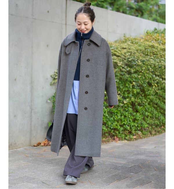 JOURNALSTANDARD スーパー140ビーバーステンカラーコート 追加2》スーパー140ビーバーステンカラーコート（ステンカラーコート