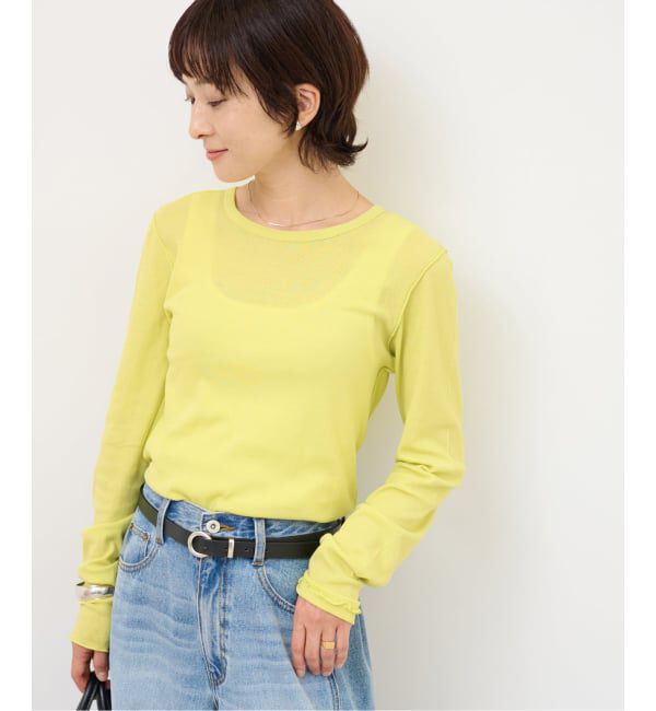 JOURNAL STANDARD relume「シアーテレコクルーネックプルオーバー」|Tシャツ・カットソー|