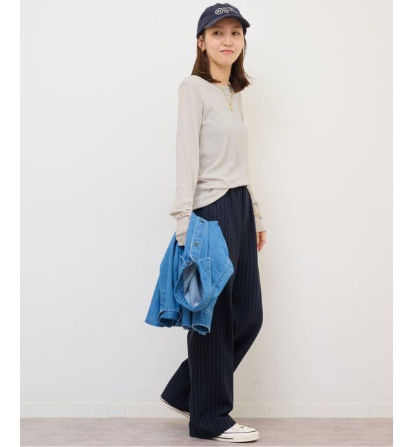 JOURNAL STANDARD relume「シアーテレコクルーネックプルオーバー」|Tシャツ・カットソー|