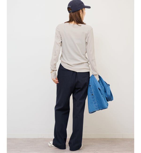 JOURNAL STANDARD relume「シアーテレコクルーネックプルオーバー」|Tシャツ・カットソー|