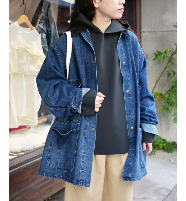 journal standard luxe「DENIM COVERALL」|その他|ネイビー