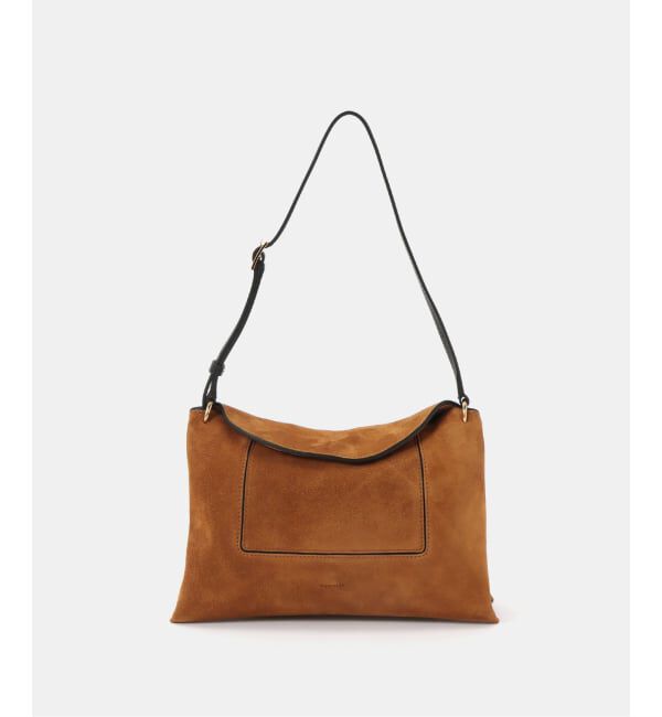 journal standard L'essage「【WANDLER/ワンドラー】 Penelope Slouch Bag Suede：ショルダーバッグ」|ショルダー・メッセンジャー|ブラウン