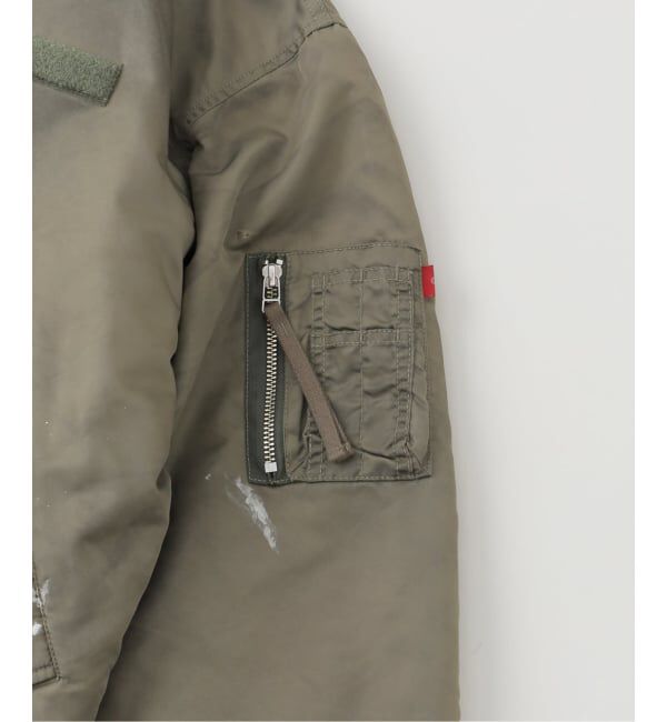 JOURNAL STANDARD「ANACHRONORM / アナクロノーム DIRTY NYLON MA-1」|ブルゾン・スタジャン|