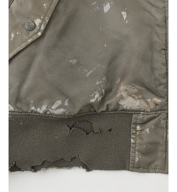 JOURNAL STANDARD「ANACHRONORM / アナクロノーム DIRTY NYLON MA-1」|ブルゾン・スタジャン|