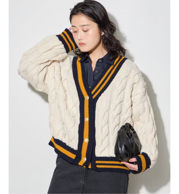 journal standard L'essage「別注【ISLAND TIDES/アイランドタイド】 チルデン カーディガン」|カーディガン|