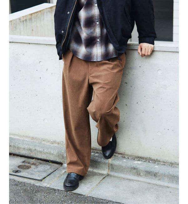 JOURNAL STANDARD「トリコット コーデュロイ  オーバー パンツ」|その他|