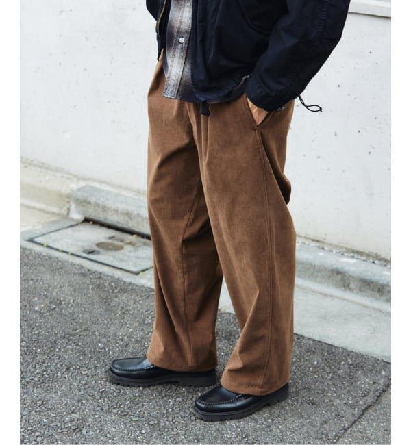 JOURNAL STANDARD「トリコット コーデュロイ  オーバー パンツ」|その他|