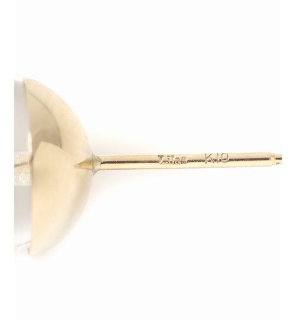 Lilas by Spick&Span「クォーツ8mmカップボールピアス K10（両耳）」|ピアス|