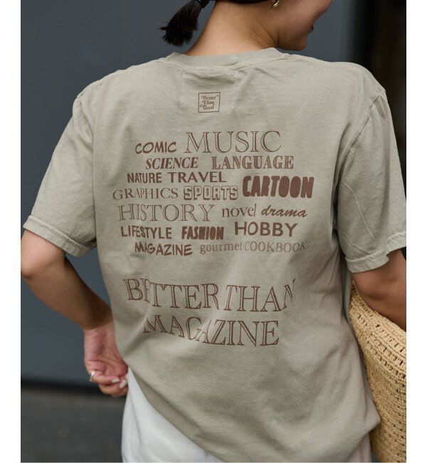 FRAMeWORK「BETTER THAN GOOD/ベターザングッド BTG GOOD BOOKS Tシャツ」|Tシャツ・カットソー|