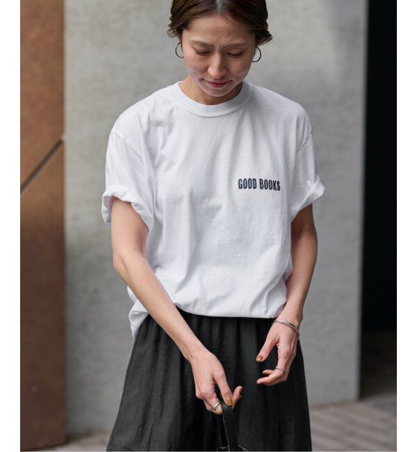 FRAMeWORK「BETTER THAN GOOD/ベターザングッド BTG GOOD BOOKS Tシャツ」|Tシャツ・カットソー|ホワイト