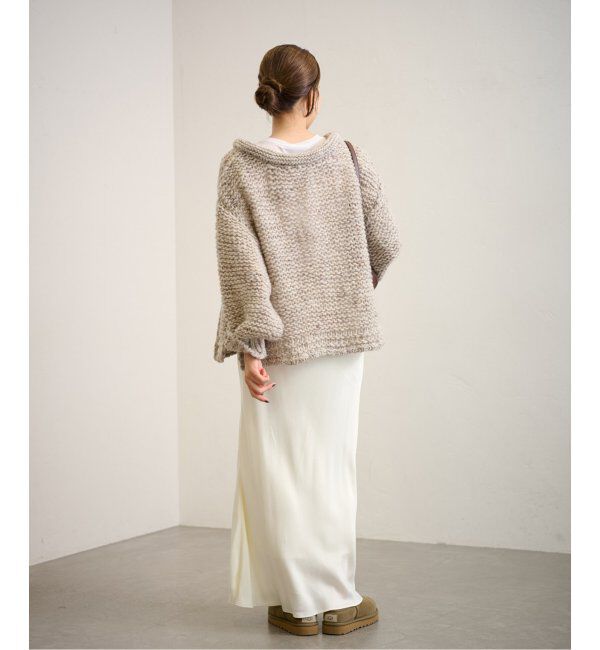 FRAMeWORK「≪追加≫キュプラバイアスサテンロングスカート」|スカート|