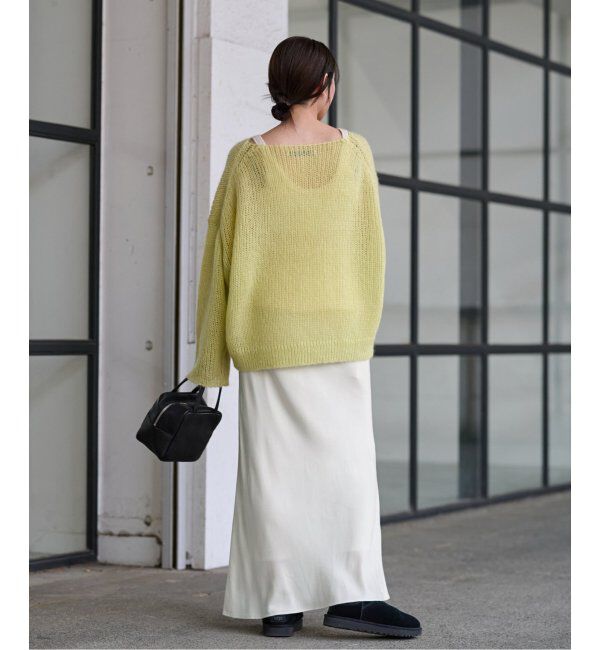 FRAMeWORK「≪追加≫キュプラバイアスサテンロングスカート」|スカート|