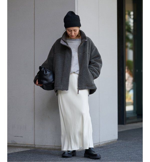 FRAMeWORK「≪追加≫キュプラバイアスサテンロングスカート」|スカート|