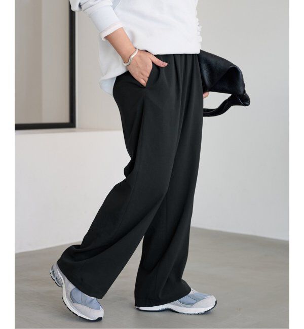 FRAMeWORK「≪手洗い可能≫ポリエステルツイルリラックスパンツ」|その他|