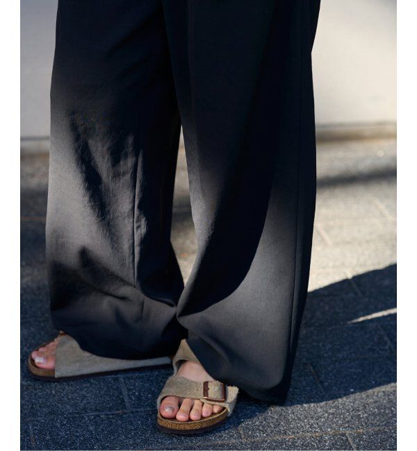 FRAMeWORK「≪手洗い可能≫ポリエステルツイルリラックスパンツ」|その他|