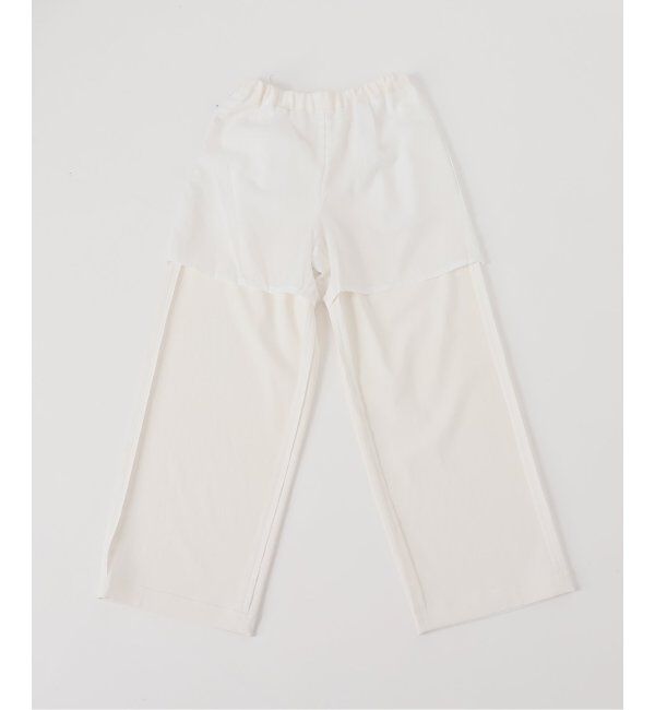 FRAMeWORK「≪手洗い可能≫ポリエステルツイルリラックスパンツ」|その他|
