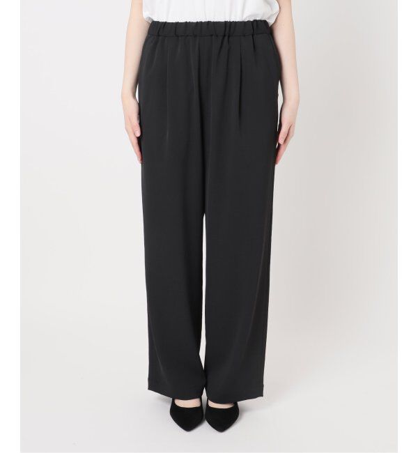 FRAMeWORK「≪手洗い可能≫ポリエステルツイルリラックスパンツ」|その他|