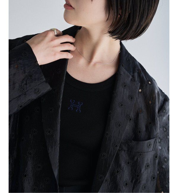 HARDY NOIR「細リブタンクトップ」|タンクトップ|