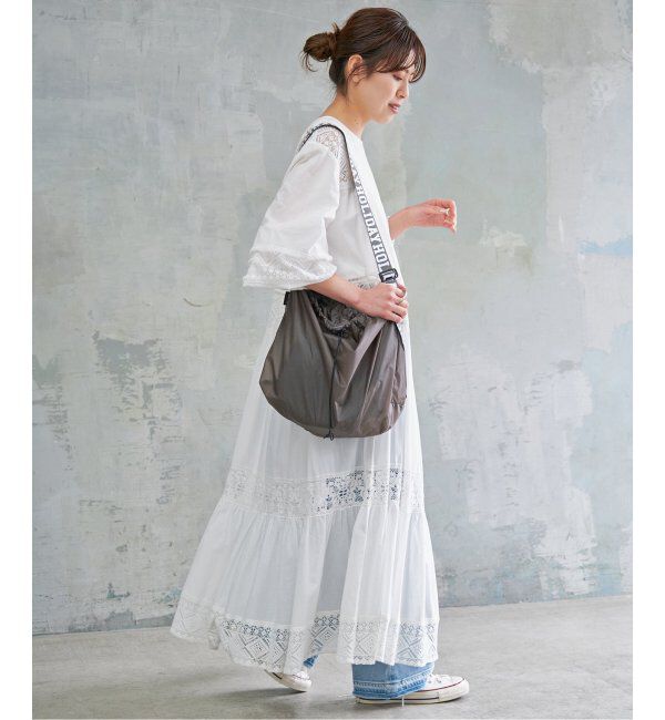 Spick and Span「《追加》HYUレースギャザーワンピース」|ワンピース|