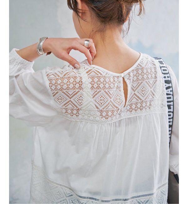 Spick and Span「《追加》HYUレースギャザーワンピース」|ワンピース|