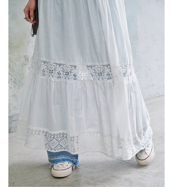 Spick and Span「《追加》HYUレースギャザーワンピース」|ワンピース|