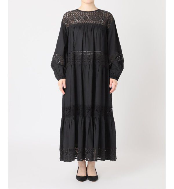 Spick and Span「《追加》HYUレースギャザーワンピース」|ワンピース|