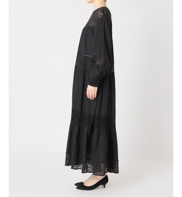 Spick and Span「《追加》HYUレースギャザーワンピース」|ワンピース|