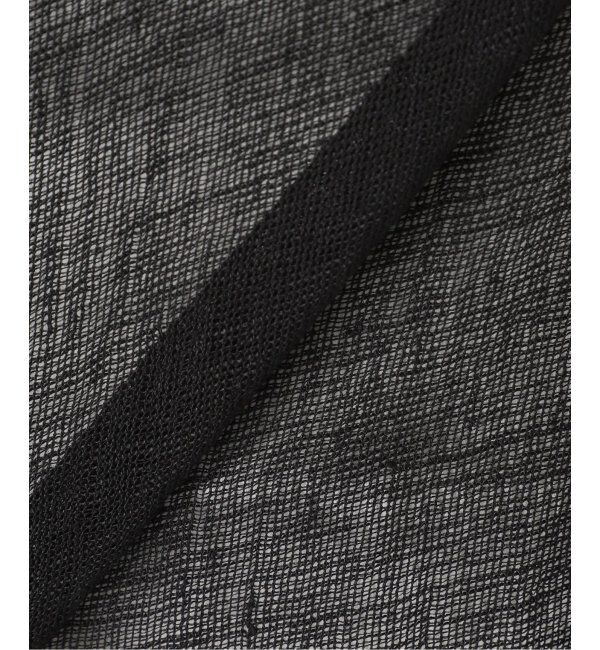 Spick and Span「《手洗い可 / 追加》メッシュリネンルーズプルオーバー」|シャツ・ブラウス|