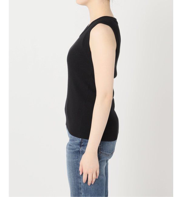 Spick and Span「《追加》18G リブニットタンク」|タンクトップ|