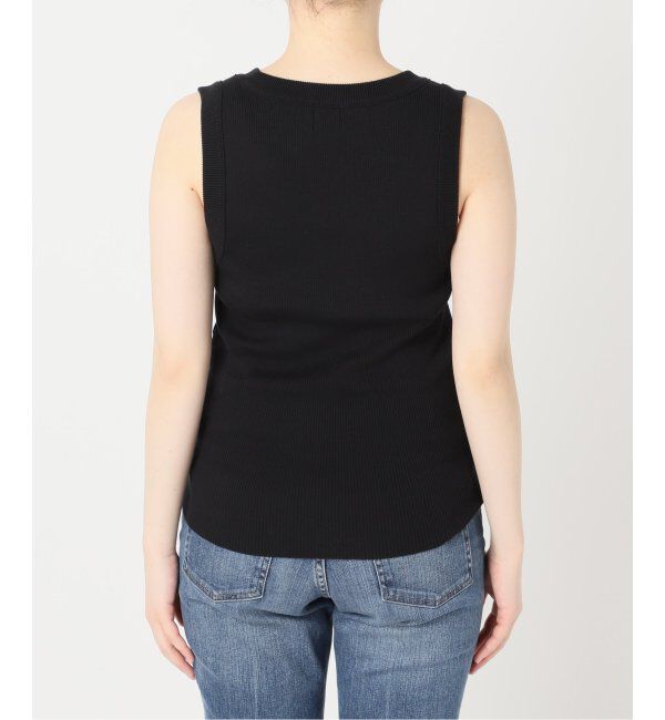 Spick and Span「《追加》18G リブニットタンク」|タンクトップ|