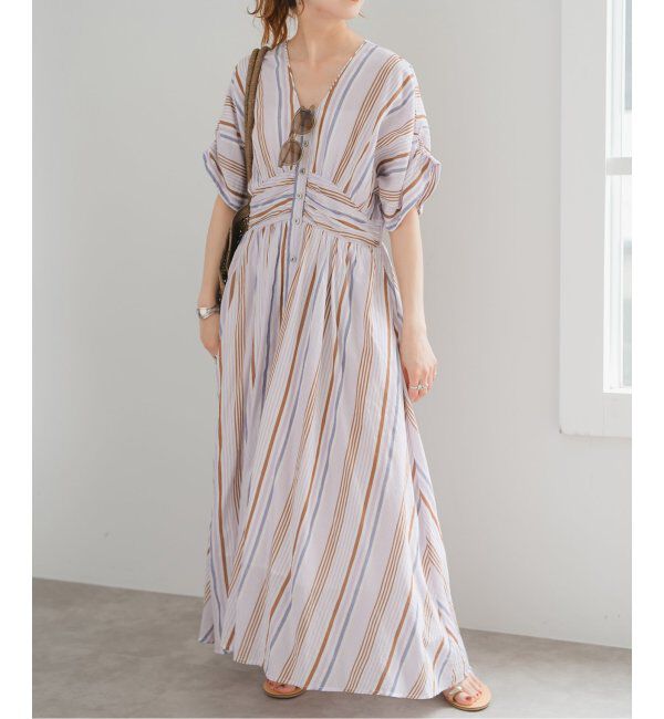 Spick and Span「ne Quittez pas / ヌキテパ WAIST GATHER DRESS」|ワンピース|