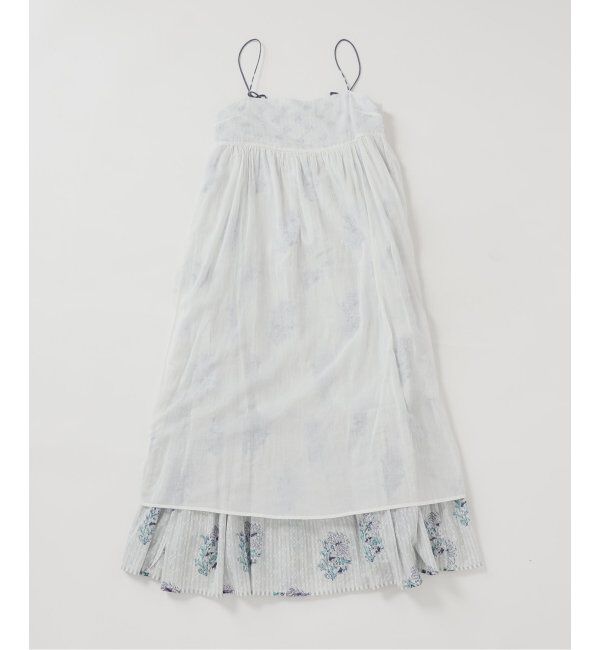 Spick and Span「ne Quittez pas / ヌキテパ COTTON JACQUARD LILY PRIN」|ワンピース|