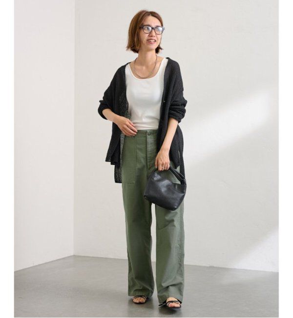 FRAMeWORK「≪追加≫バックサテンベイカーパンツ2」|カーゴ|