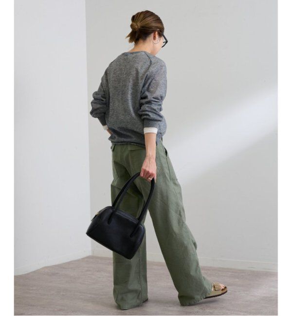 FRAMeWORK「≪追加≫バックサテンベイカーパンツ2」|カーゴ|