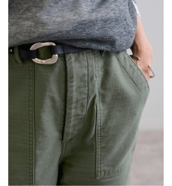 FRAMeWORK「≪追加≫バックサテンベイカーパンツ2」|カーゴ|