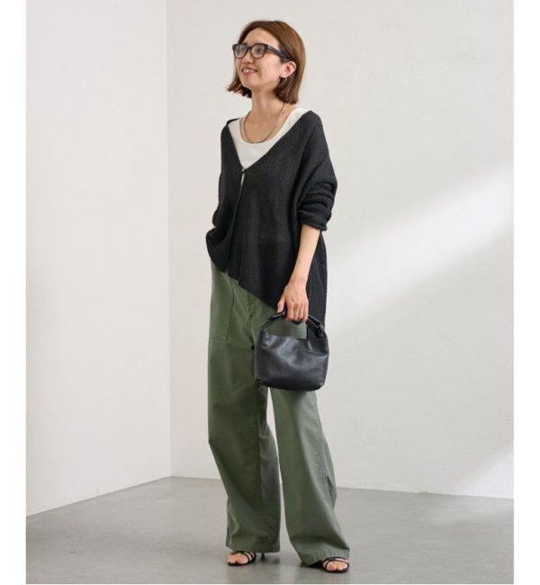 FRAMeWORK「≪追加≫バックサテンベイカーパンツ2」|カーゴ|