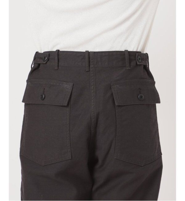 FRAMeWORK「≪追加≫バックサテンベイカーパンツ2」|カーゴ|