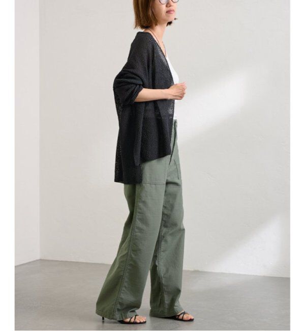 FRAMeWORK「≪追加≫バックサテンベイカーパンツ2」|カーゴ|