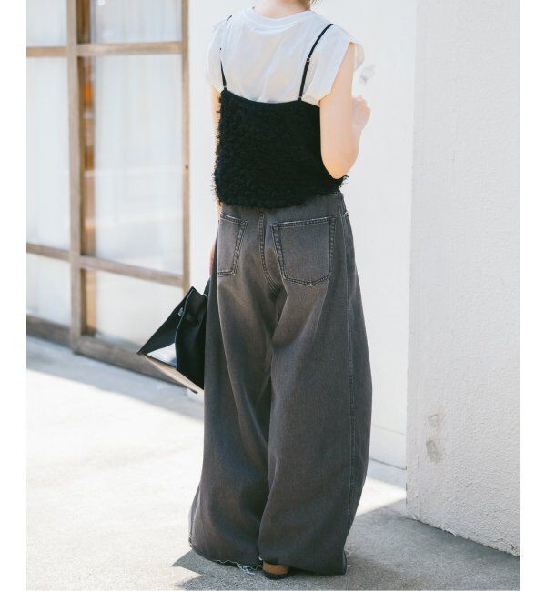 Spick and Span「5 1/2 SOFT DRAWSTRINGDENIM」|デニム|