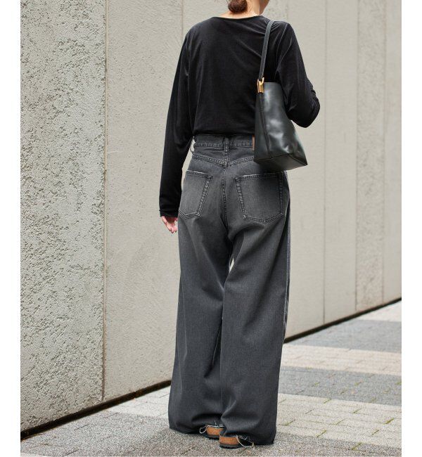 Spick and Span「5 1/2 SOFT DRAWSTRINGDENIM」|デニム|