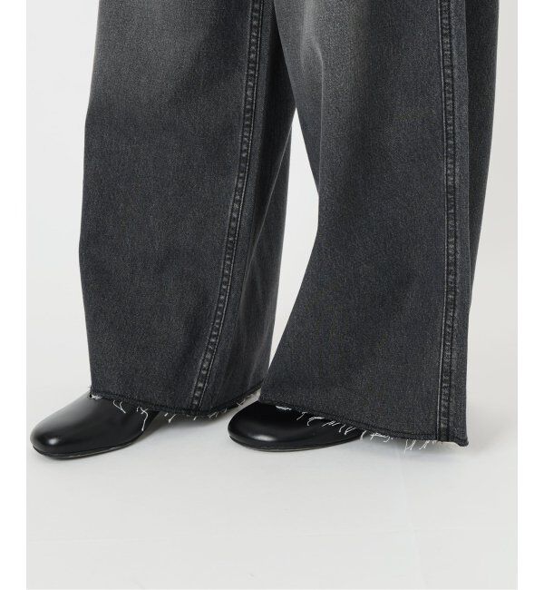 Spick and Span「5 1/2 SOFT DRAWSTRINGDENIM」|デニム|